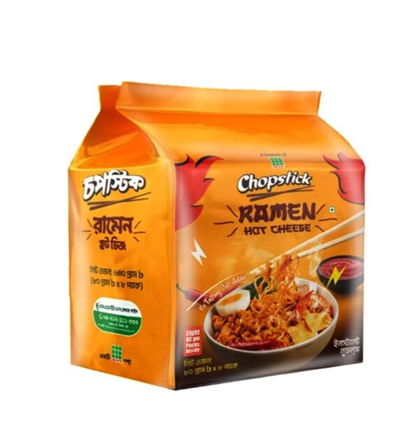 Chopstick Ramen Hot Cheese Instant Noodles 8 pack at swisdiscountshop.com